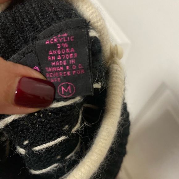 Vintage The Italian Mob Nordic Sweater-pullover Size Medium - Picture 10 of 11